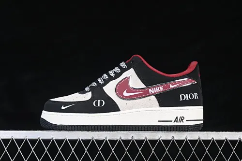 All categories Nk Air Force 1 Air Force series Nk Air Force 1 Low Air Force low-top Nike Air Force 1'07 Low Black and red contrast Air Force 1 low-top casual sneakers SY1388-029